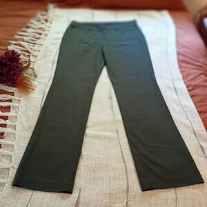 Liverpool Olive Green sz 6 work casual dress boot cut pants